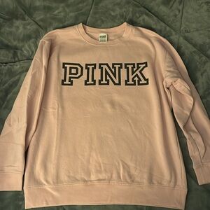 “VS PINK” Blush Pink Crewneck Size S